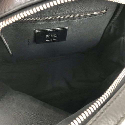 日本直送 名牌中古包 】FENDI フェンディ ビジュー カーフレザー