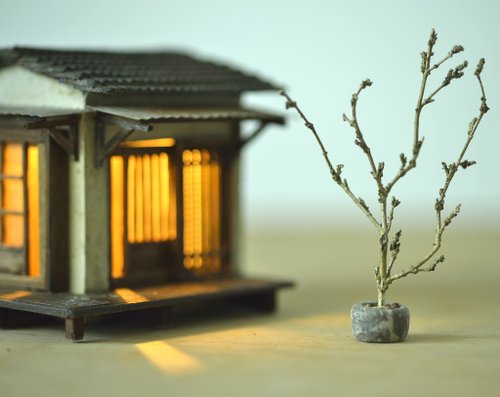 セメント旧家づくり-和風住宅（カスタマイズ） - ショップ Wabi-Sabi