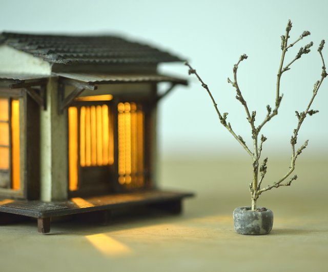 セメント旧家づくり-和風住宅（カスタマイズ） - ショップ Wabi-Sabi