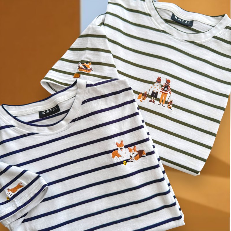 Unisex T-Shirt : Stripe Collection - Men's T-Shirts & Tops - Thread Blue