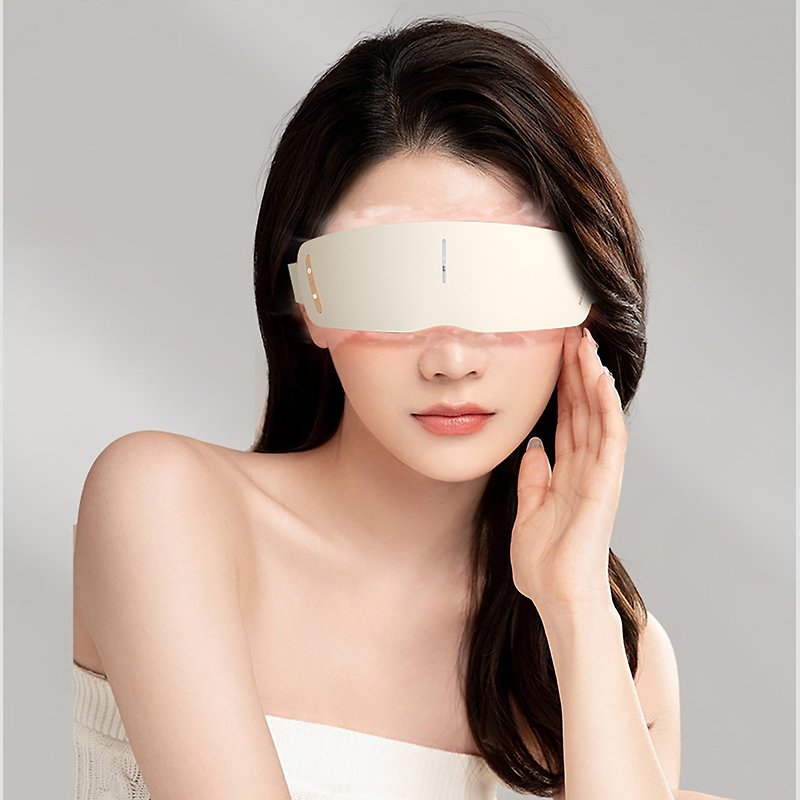 [Free Shipping] Hezheng Hot Compress Eye Massager to Relieve Eye Fatigue and Dry Eyes Eye Mask - Other - Other Materials 