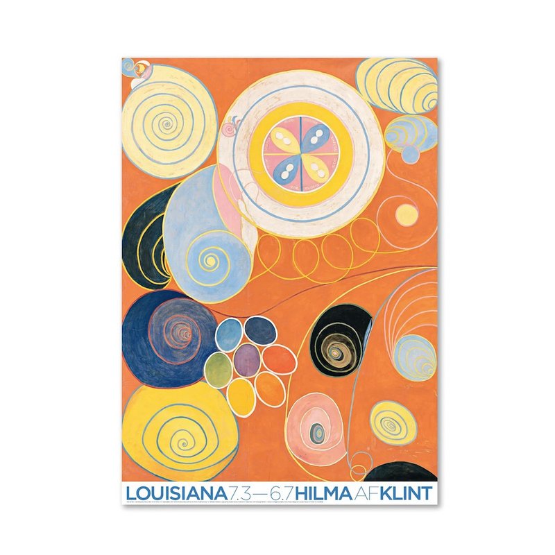 【原版海報】Hilma af Klint : 十個最偉大的年輕人 - 海報/掛畫/掛布 - 紙 