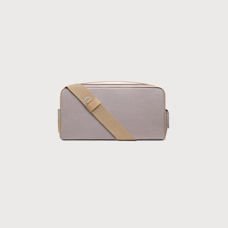【ITO】CHANTERELLE DUFFLE BAG 2 Gym Crossbody Bag | CANDLE PINK - Messenger Bags & Sling Bags - Other Materials 