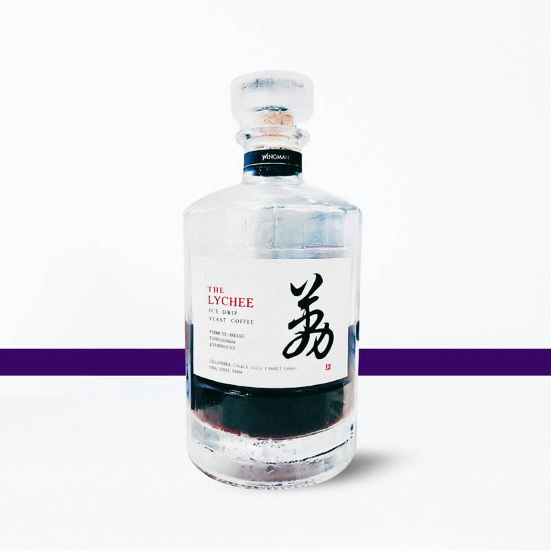 【ライチ】プレミアム水出しコーヒー コロンビア カウカ ライチ風味 ハニープロセス - コーヒー・コーヒー豆 - ガラス ブラウン