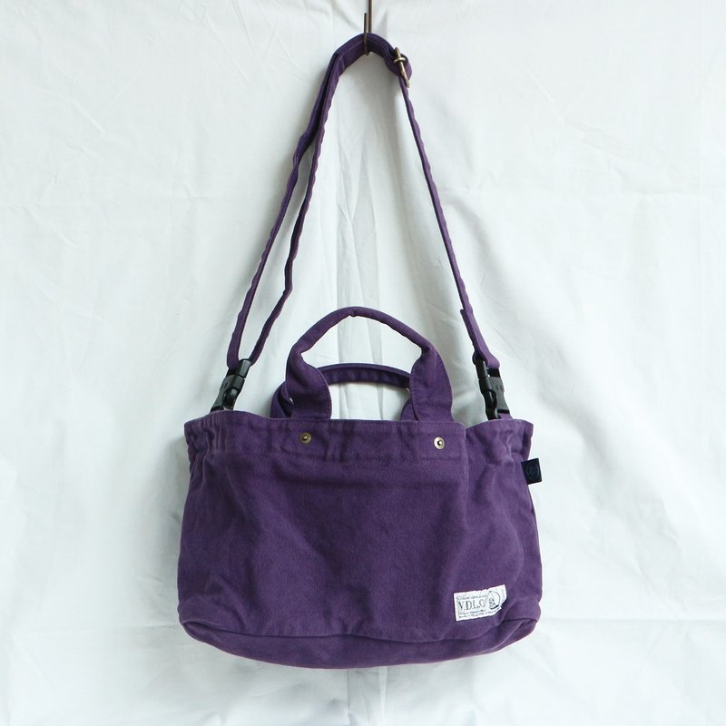 Buggy Bag [Pansy, 2024 Fall/Winter Limited Edition Color] (VC-43) - กระเป๋าถือ - ผ้าฝ้าย/ผ้าลินิน สีม่วง