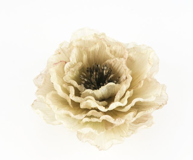 Corsage.| コサージュ | 絹花 | Ivory. | - Shop hananokaori Corsages