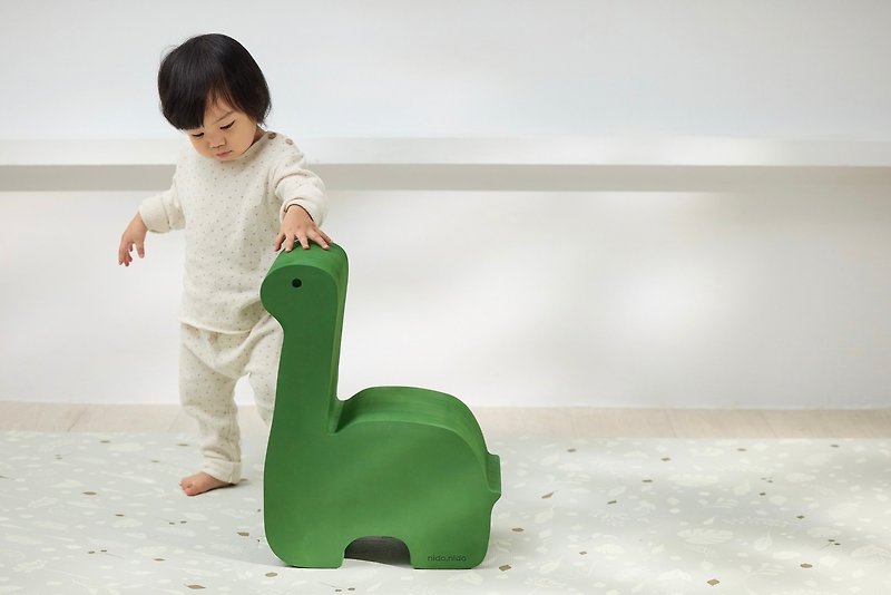 Play with soft furniture/Bronto Dragon EU certified made in Taiwan - เฟอร์นิเจอร์เด็ก - วัสดุอื่นๆ สีเขียว