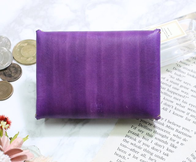 Pure Handmade] Purple Garden Shell Coin Purse Storage Bag Wallet - Shop  mamapinbu Coin Purses - Pinkoi