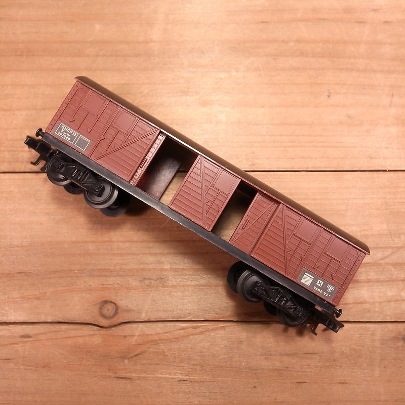 Old bone French Jouef train model F VINTAGE - Items for Display - Plastic Red