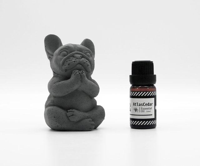 フレンチブルドッグ　アロマ　ディフューザー 車用 アロマディフューザー フレンチブルドッグ 芳香剤エア