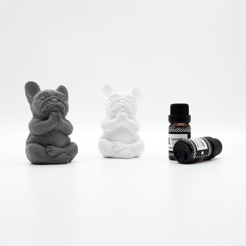 フレンチブルドッグ　アロマ　ディフューザー フレンチブルドッグ アロマストーン I フレブルディフューザー I