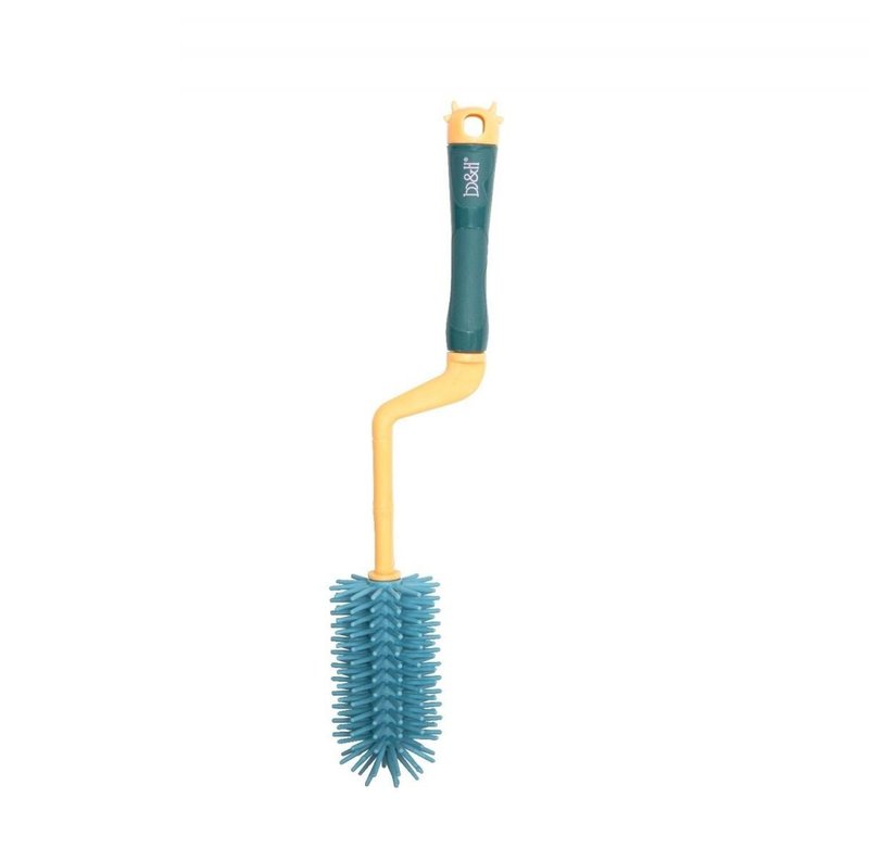 b&h 3-in-1 Feeding bottle, Teats & Straw Brush set (Green) - อื่นๆ - วัสดุอื่นๆ สีเขียว