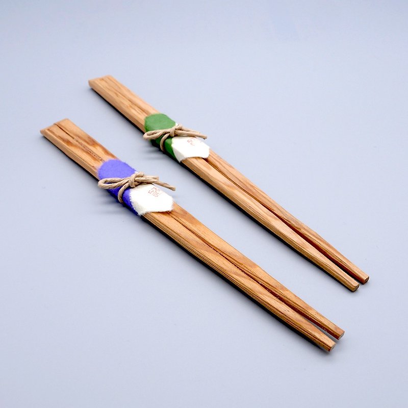 Yakushima cedar chopstick/23cm - ตะเกียบ - ไม้ 