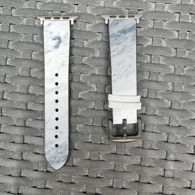 白雲石紋圖案 Apple Watch 潮流矽膠錶帶 - cr239 - 錶帶 - 矽膠 多色