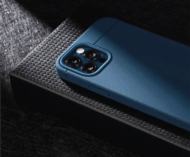 Sheath | Minimalist, Shock-Absorbing iPhone 12 Pro Max Case Electric Blue from Caudabe