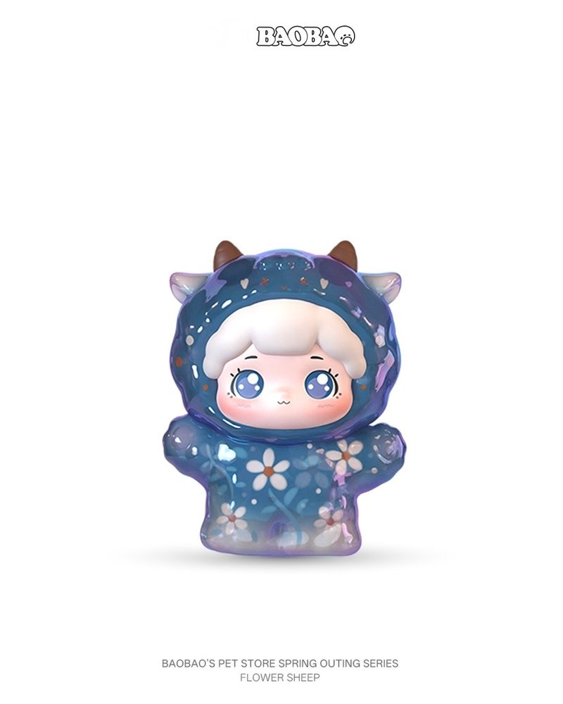 boptoys 潮玩波普 BAOBAO 抱抱寵物店春遊記系列小盲盒 - 公仔/玩偶 - 塑膠 