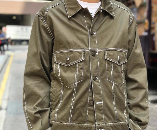 Denim Trucker Jacket - Shop First Edition Design Men's Coats