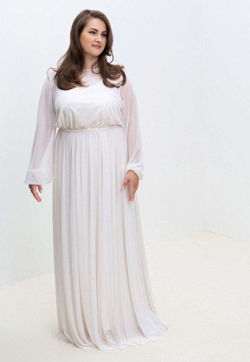 Wedding Dress Opal Plus Size - Evening Dresses & Gowns - Polyester 