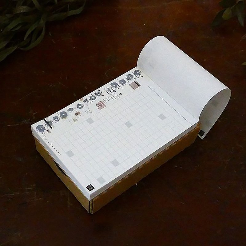 Chamilgarden-MARUMO Drawer Note (MTP-CH271) - กระดาษโน้ต - กระดาษ ขาว