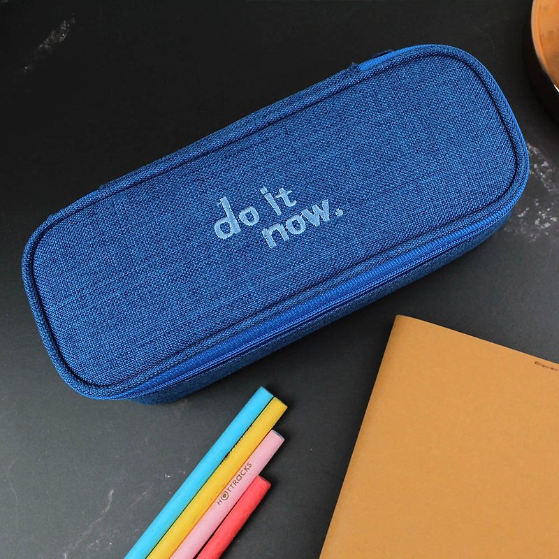 Single layer up pen bag / stationery storage bag / pencil case - do it now - Pencil Cases - Other Materials 