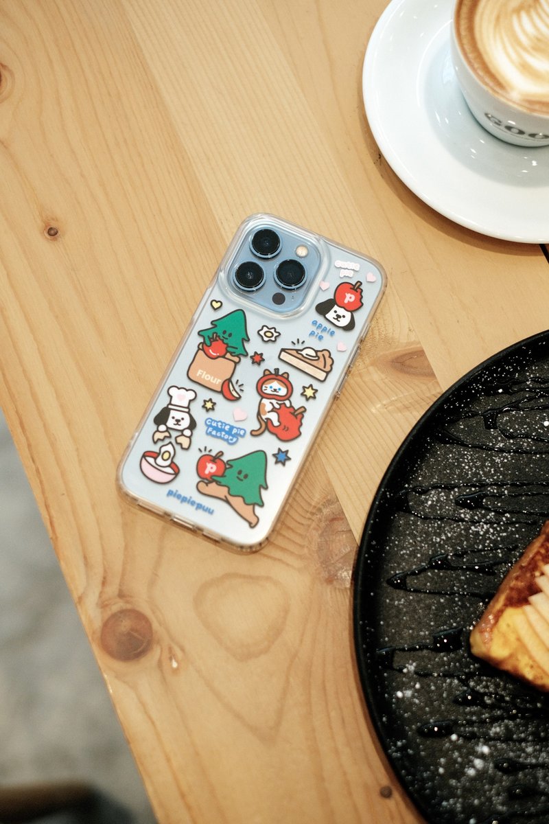 iPhone case piepiepuu 手機殼 透明磨砂面 - 手機殼/手機套 - 塑膠 