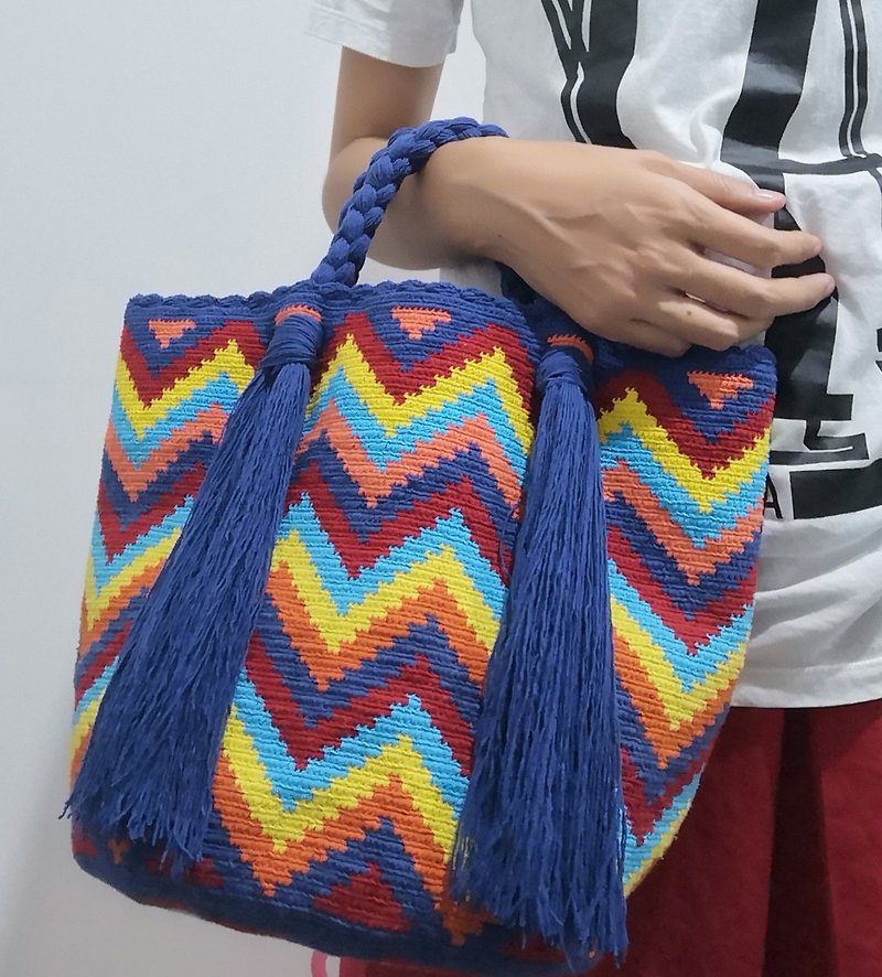 knitted bag - 手袋/手提袋 - 聚酯纖維 