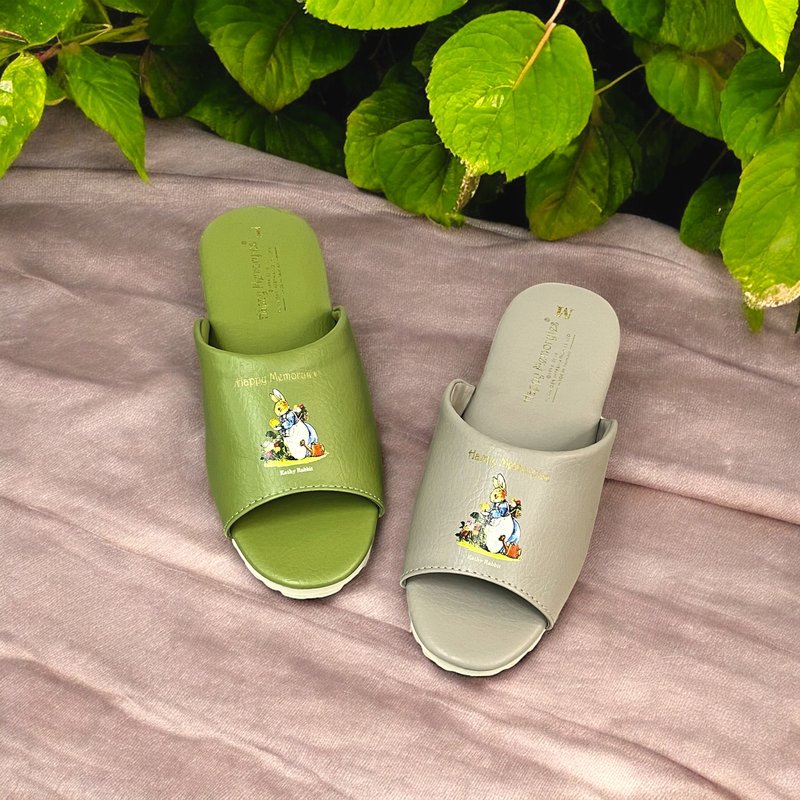 Taiwan handmade new daylight slippers, silent, waterproof, non-slip, home comfort, cat limited edition - รองเท้าแตะในบ้าน - วัสดุกันนำ้ หลากหลายสี