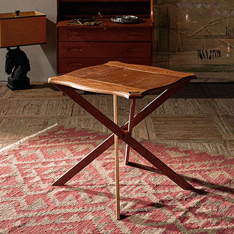 【HOTR】Sparrow アウトドアテーブルとチェア 折りたたみテーブル/無垢材キャンプピクニックテーブル - キャンプ・ピクニック - 木製 ブラウン