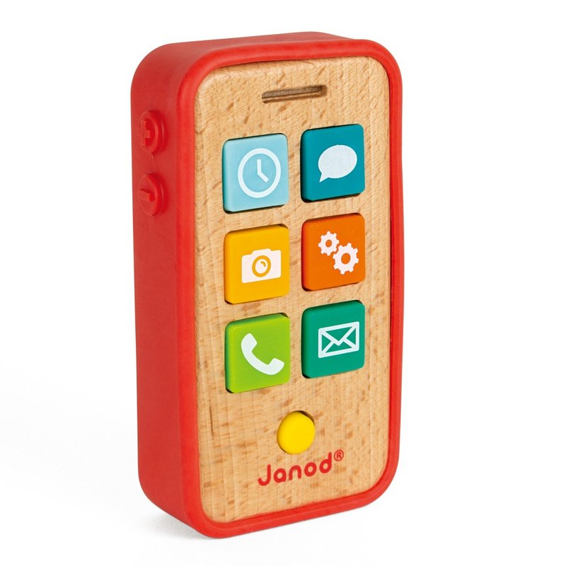 【Janod, France】Baby mobile phone - Kids' Toys - Wood 