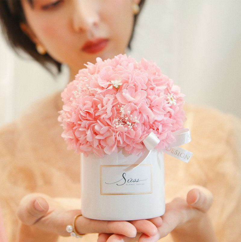 SÜSS Pisces Mini Classic Eternal Potted Flower - ช่อดอกไม้แห้ง - พืช/ดอกไม้ 