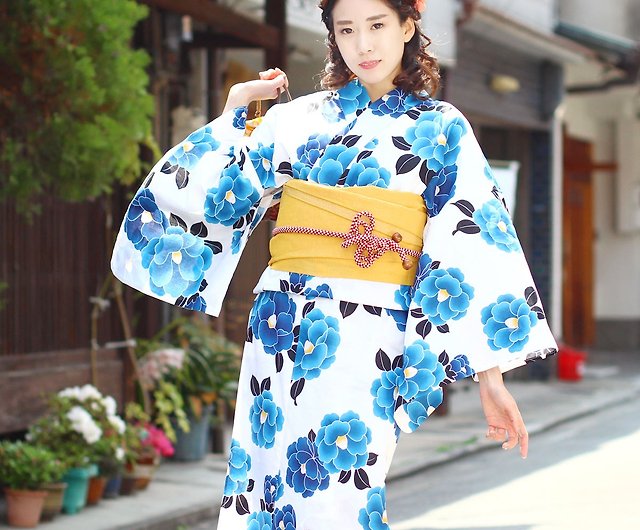 Kimono Yukata and OBI Belt Set Of 2  Brand New x03 