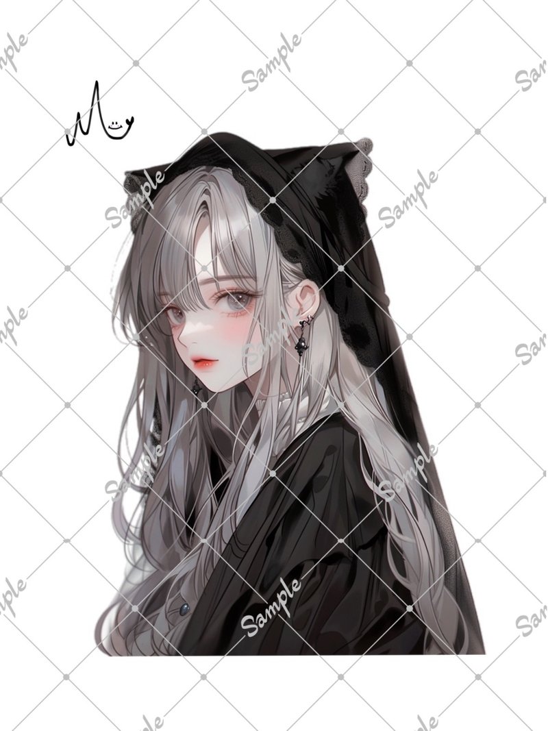 オリジナルステッカー - 貼紙 - 紙 