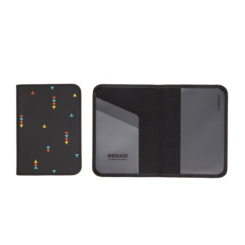 Antenna Shop 箭頭小山旅遊護照夾-黑,ATS95964 - 護照夾/護照套 - 塑膠 