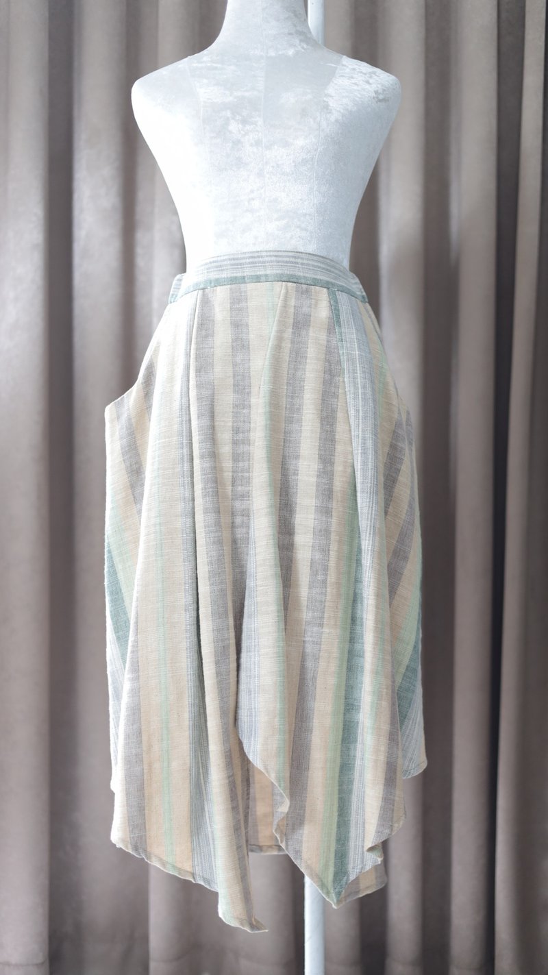 Loom & Leaf - Artisanal Drift Skirt - 裙子/長裙 - 棉．麻 多色