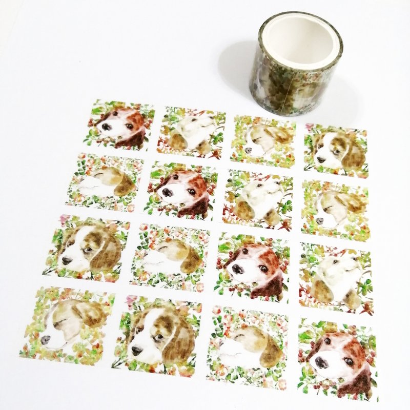 Beagle Tiles - Washi Tape - Paper 