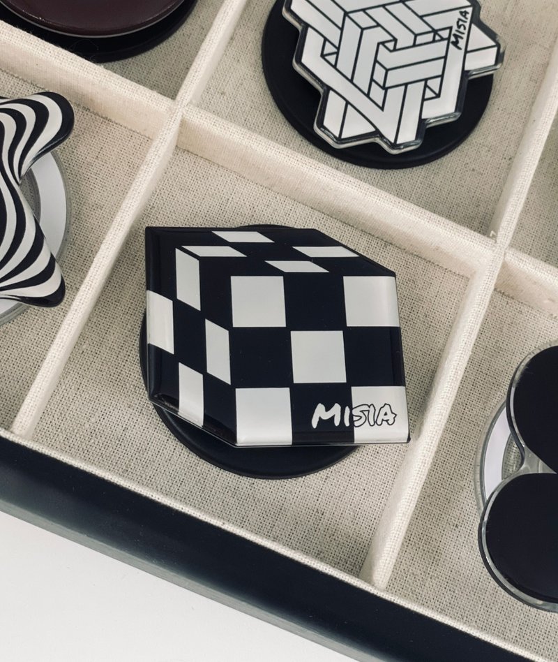 【MISIA】限量魔術方塊磁吸式氣囊支架-硬塑 - 手機/平板支架 - 壓克力 