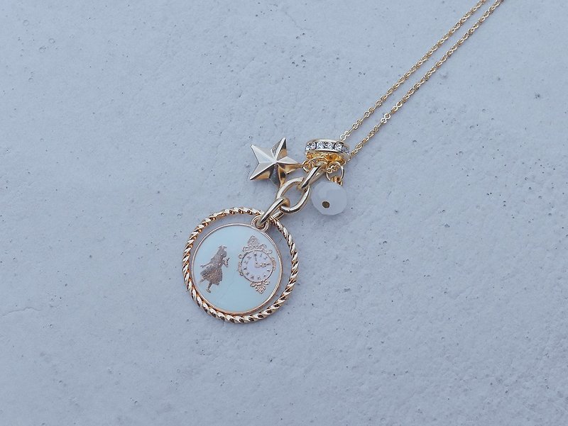 Alice Adventures necklace- two colours to choose from - Necklaces - Other Metals Gold