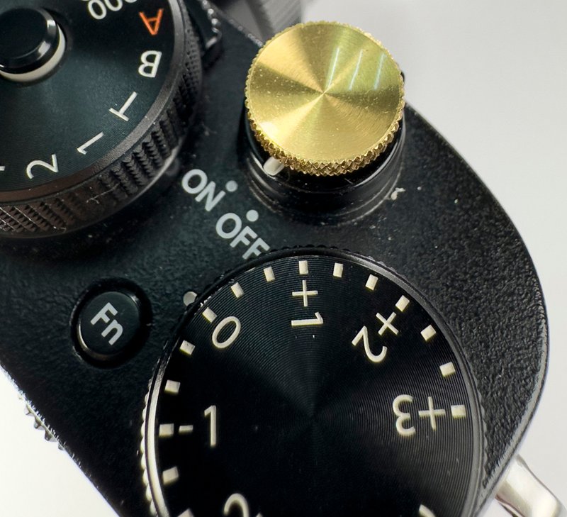 相機快門按鈕 2 個裝 高級精緻銅材質快門釋放按鈕 - 菲林/即影即有相機 - 銅/黃銅 