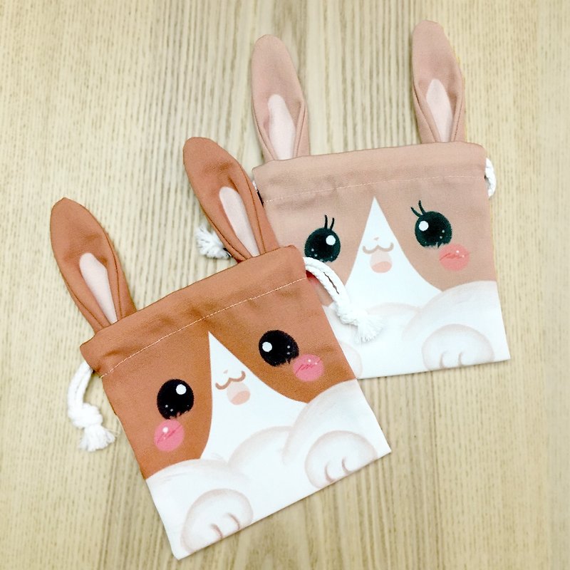Goody Bag - 2018兔子小福包-4款紙膠+兔兔束口袋 - 紙膠帶 - 紙 