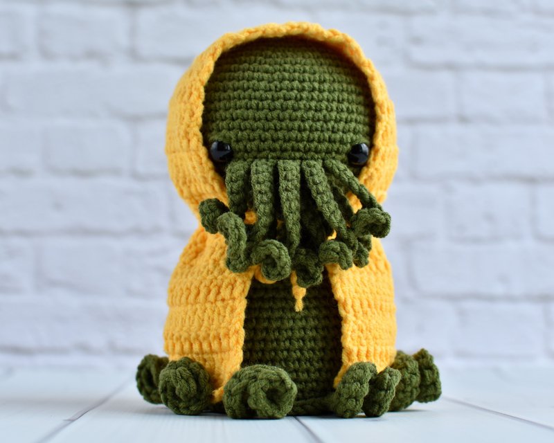 Hastur / King in Yellow / Horror plush / Cthulhu mythos / Lovecraft plush - 公仔/玩偶 - 棉．麻 