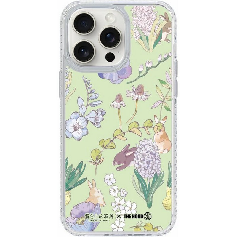 露台上的波麗 倫敦夏綠蒂 iPhone16 Samsung S25 氣墊標準手機殼 - 手機殼/手機套 - 塑膠 多色