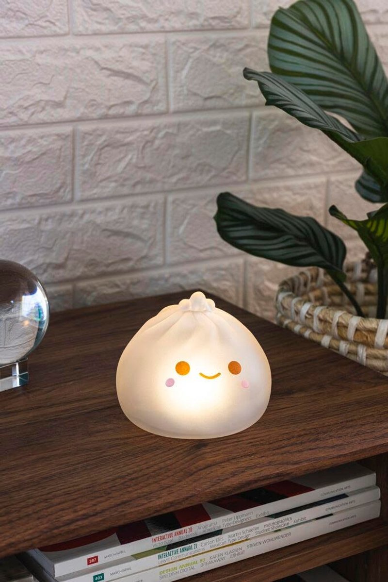 Limited Edition: XLB Clear Dumpling LED Ambient Light - โคมไฟ - ซิลิคอน สีใส