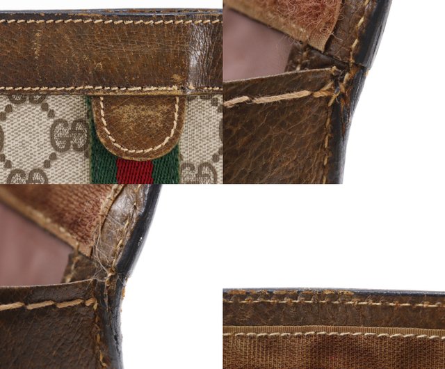 日本直送】グッチ GUCCI オールドグッチ ポーチ シェリー GG