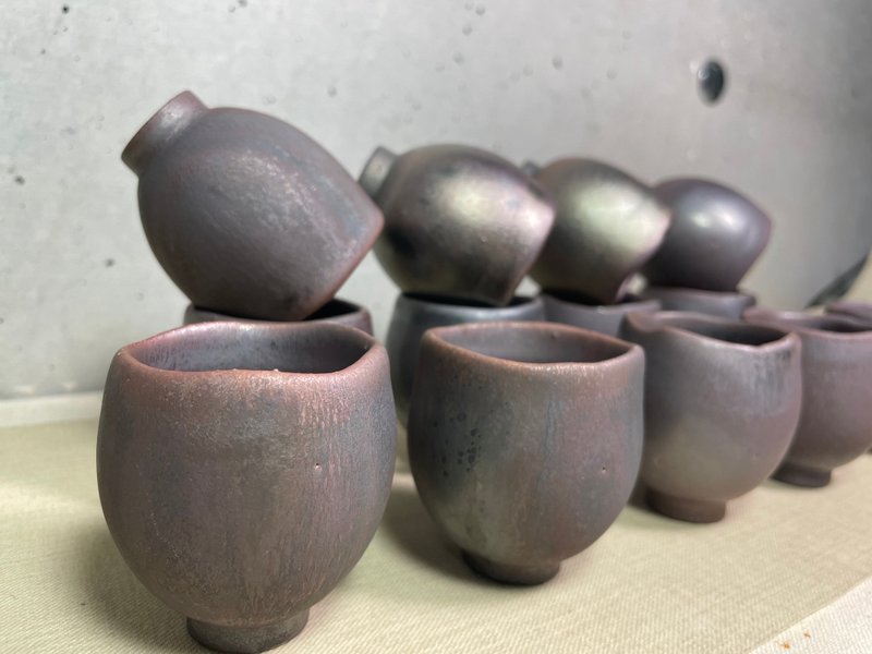 茶杯/柴燒/手工/手做/楊博戎 - 茶壺/茶杯/茶具 - 陶 