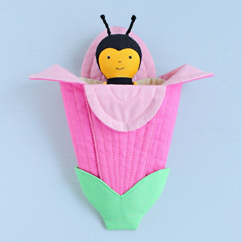 2 PDF Mini Bee + Flower Sleeping Bag Sewing Patterns Bundle - DIY Tutorials ＆ Reference Materials - Other Materials 