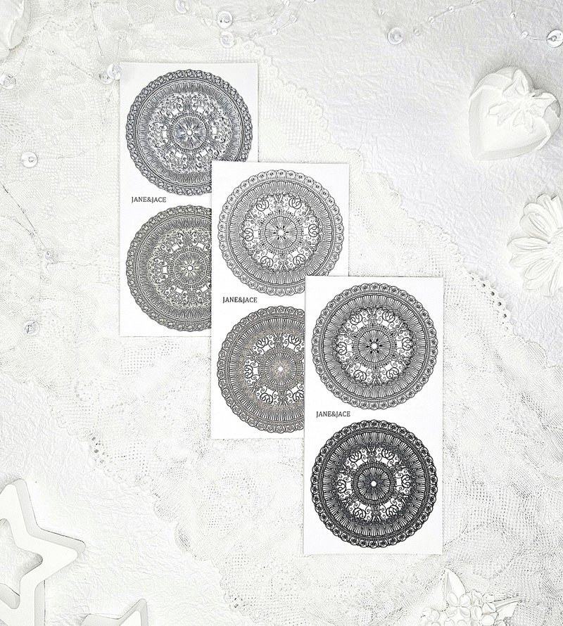 Antique Doily 4 - 其他 - 紙 白色