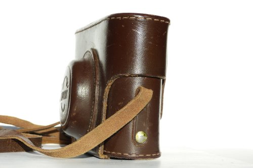 【中古】 ロシア製カメラZorki 革ケース 付 中古】 コピー ライカ K W.H. 刻印 Leica ロシア製 フェイク