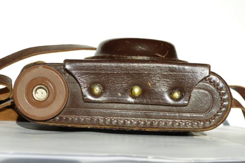 【中古】 ロシア製カメラZorki 革ケース 付 ZORKI 1E 1956 Camera w Jupitar 50mm f2 Lens w Leather Case