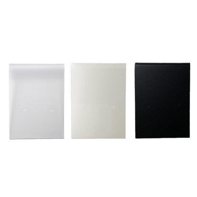 ピアス 台紙 10枚 OEM可能 3color - 居家收納/收納盒/儲物盒 - 塑膠 黑色