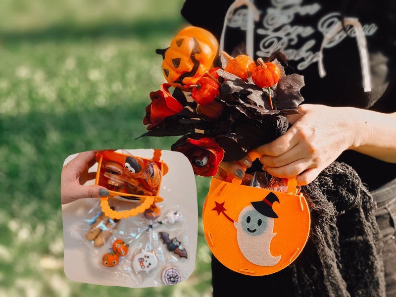 Trick or Treat Halloween Candy Filling Packs - คุกกี้ - อาหารสด 